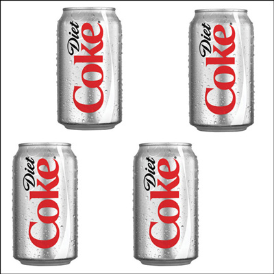 "Diet Coke  300 ml - 4 Tins - Click here to View more details about this Product